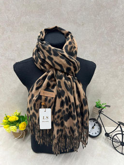 Мягкий палантин из кашемира мультицвет