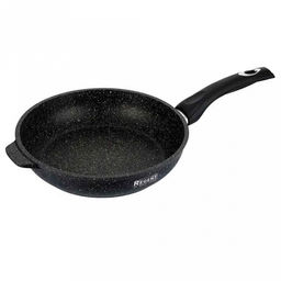 Сковорода с антипригарным покрытием Cosmo д28см, h7см, s3,8мм, дно s4,5мм, литой алюминий, эргономичная ручка с покрытием soft- touch, Regent (Китай)