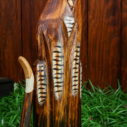 Фигура интерьерная«Кошка», 50 см, дерево