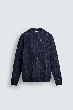 CHENILLE CONTRAST JUMPER - Zara фото 15