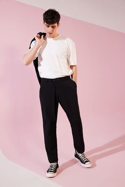 TRENDYOL MAN Beyaz %100 Pamuklu Oversize/Genis Kesim T-Shirt TMNSS22TS0274 - Trendyolmilla фото 3