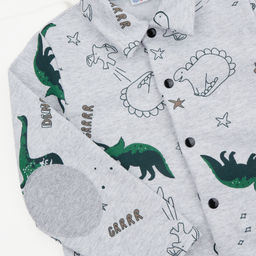 Рубашка футер 2х нитка начёс 0497310404