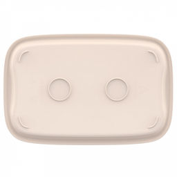 Хлебница 40,6х26,6х16,7см, с вкладышем-сушилкой, прозрачная крышка, полипропилен (Россия)