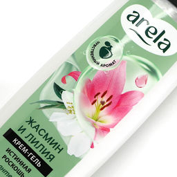 Цена за 2 шт. Крем-гель для душа ARELA, 250 мл, аромат лилии и жасмина