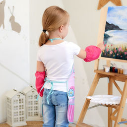 Фартук с нарукавниками детский Paris, Коты аристократы, 49×39 см