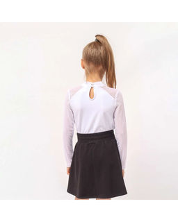 CRB wear/CWJG 63190-20 Джемпер для девочки,белый/Ex.Cherubino  фото 2