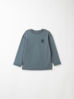 Свитшот облегченный Маренго с принтом 7+