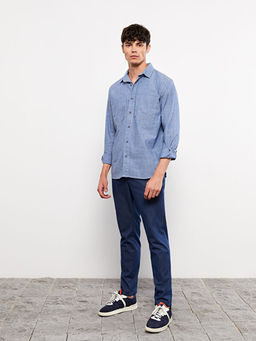 Rahat Kal?p Uzun Kollu Erkek G?mlek