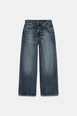 ZW COLLECTION BAGGY MID-WAIST JEANS - Zara фото 6