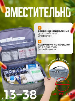 Аптечка создана специально для активных путешественников