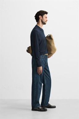 MERINO WOOL KNIT POLO SHIRT - Zara фото 12
