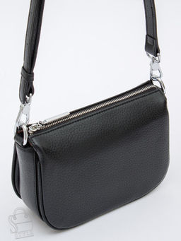 Сумка женская кожаная 1028C black Polina&Eiterou