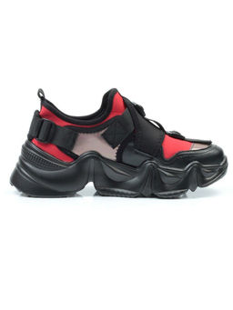 05-FDG103-3P BLACK Кроссовки женские (натуральная кожа, текстиль)