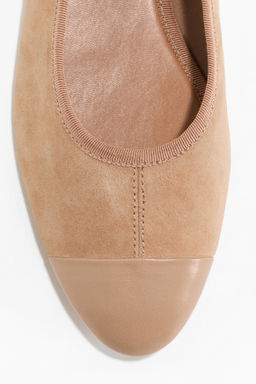 Suede ballet flats - H&m фото 4