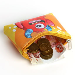 Цена за 5 шт. Кошелёк детский для мальчика «Добрые монстрики», МИКС