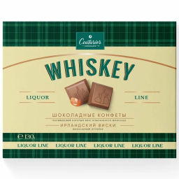 LIQUEUR LINE /Ликерная линия/ WHISKEY шок. конф . вес 130 г (Кутюрье)