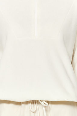 TRENDYOLMILLA Antrasit Fermuar Detayl? Polar Orme Sweatshirt TWOAW21SW0758 фото 9