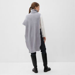 Снуд трансформер MINAKU, размер 56-58, серый