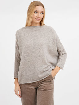 джемпер женский из кашемира с вырезом лодочка - Glenfield фото 4