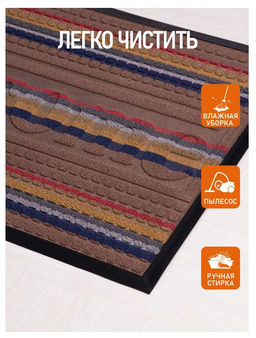 Коврик 60*90 см ComeForte УЮТ Мультиколор прямоуг. - Полимербыт фото 4