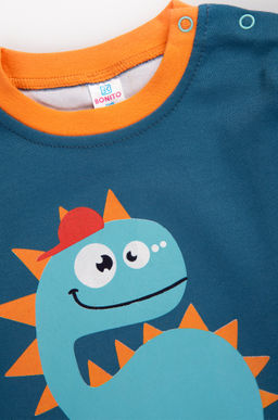 Хлопковая пижама из интерлока для мальчика Bonito  фото 42