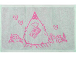 1с105.413ж1 Соты и пчелка (коралл3) Полотенце махровое 50х30 см - Текс-дизайн фото 97