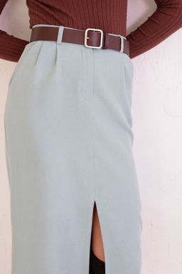 Martichelli Юбка миди-макси в цвете мята  фото 4