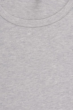 К 302209/серый меланж майка для мал
