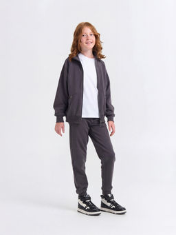 Кроссовки утепленные Графит - Bungly фото 4