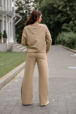 Костюм спорт-шик 100% хлопок(футер) - Новый лен фото 4