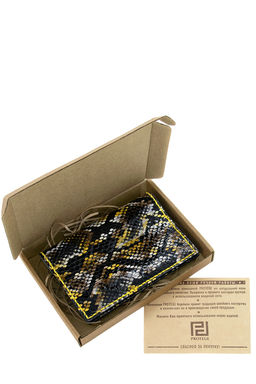 Обложка паспорта MK-9.55 черный+желтый - Protege фото 3