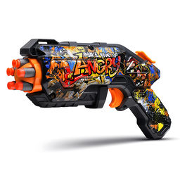 Бластер "Графити" с мягкими пулями, в коробке