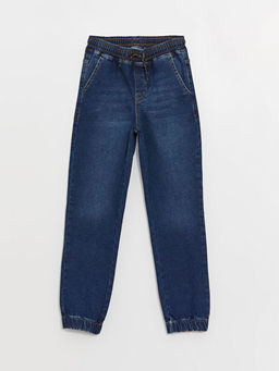 Beli Lastikli Erkek ?ocuk Jogger Jean Pantolon