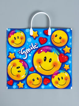 Цена за 10 шт. Пакет «Лайк», полиэтиленовый с пластиковой ручкой, 80 мкм 37×34 см