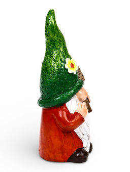 Садовая фигура 10 х 10 х 27 см "Гном Welcome"