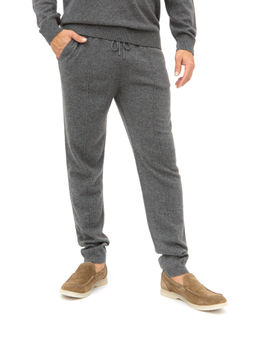 Брюки мужские из кашемира KM150972 графит