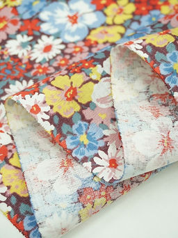 Ситец Цветение лета, ш.0.8м, хлопок-100%, 85гр/м.кв - Купава фото 4