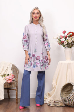 Рубашка М4-4145 - Wisell фото 6