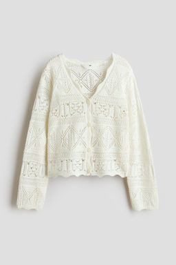 C?rdigan efecto crochet