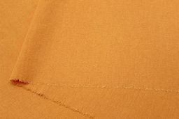 Плательный хлопок цв.Оранжево-персиковый, ш.1.45м, хлопок-100%, 150гр/м.кв - Купава фото 3