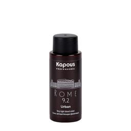 LC 9.2 Рим, Полуперманентный жидкий краситель для волос Urban, 60 мл - Kapous professional фото 4