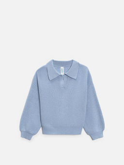 ACOOLA / Джемпер детский для девочек Matilde голубой  фото 2