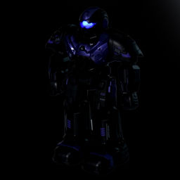 Радиоуправляемый робот «Герой. Умный робот», звуковые и световые эффекты, цвет фиолетовый