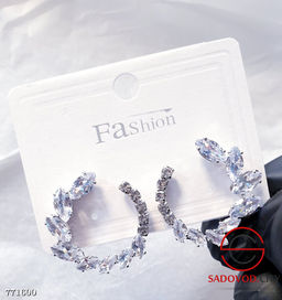 Серьги с кубическим цирконием - Bruno фото 18