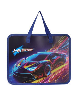 Папка с ручками «Автомобиль», А4, пластиковая, 70 мм, 322×256 мм