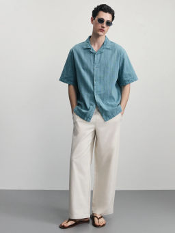 Брюки relax со льном / Zarina