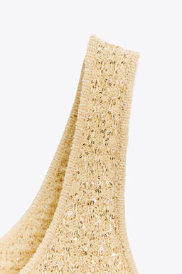 SEQUIN KNIT TOP