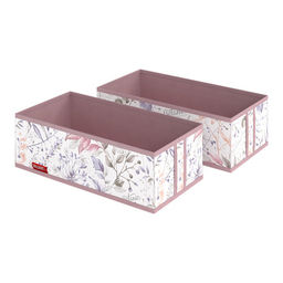 Набор органайзеров для белья, 2 шт., без крышки, 32*16*10 см, BOTANIC LILAC, шт