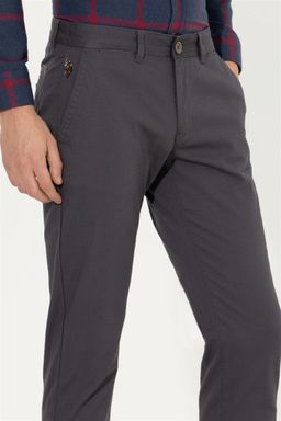 U. S. Polo Assn / Мужские антрацитовые брюки чинос - U.s. polo assn фото 6