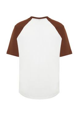 TRENDYOL MAN Koyu Kahverengi Regular Fit K?sa Kollu T-Shirt TMNSS20TS0182 - Trendyolmilla фото 24